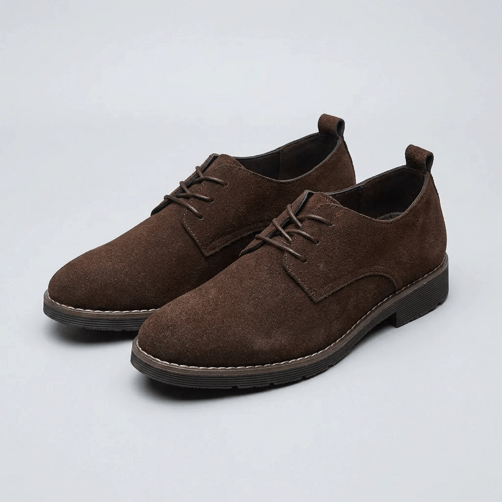 Linentra | Men's Leather Oxford Shoes