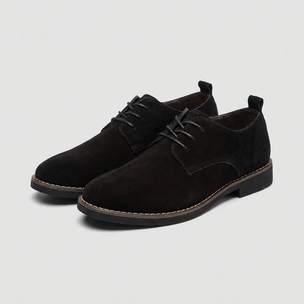 Linentra | Men's Leather Oxford Shoes