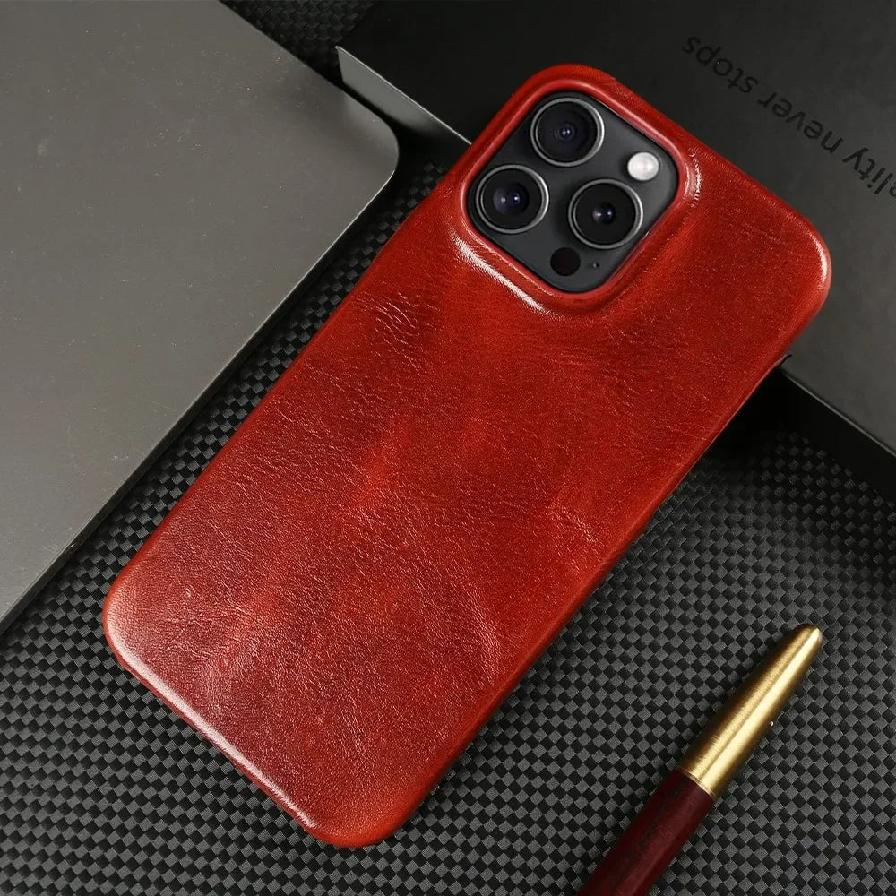 Linentra | Leather-Look iPhone Case