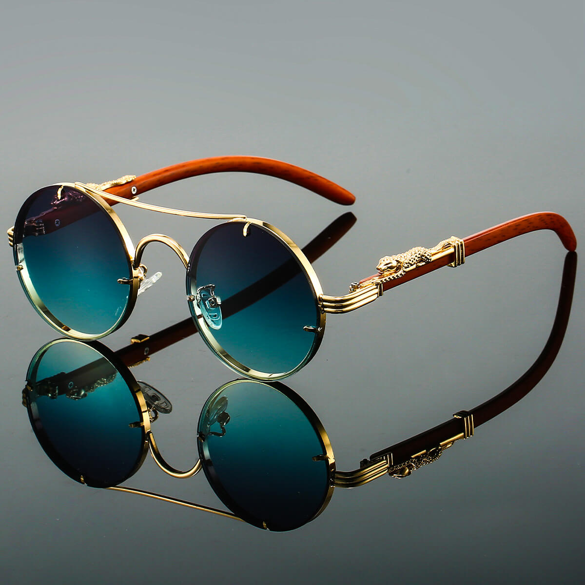 Linentra | Round Polarised Sunglasses
