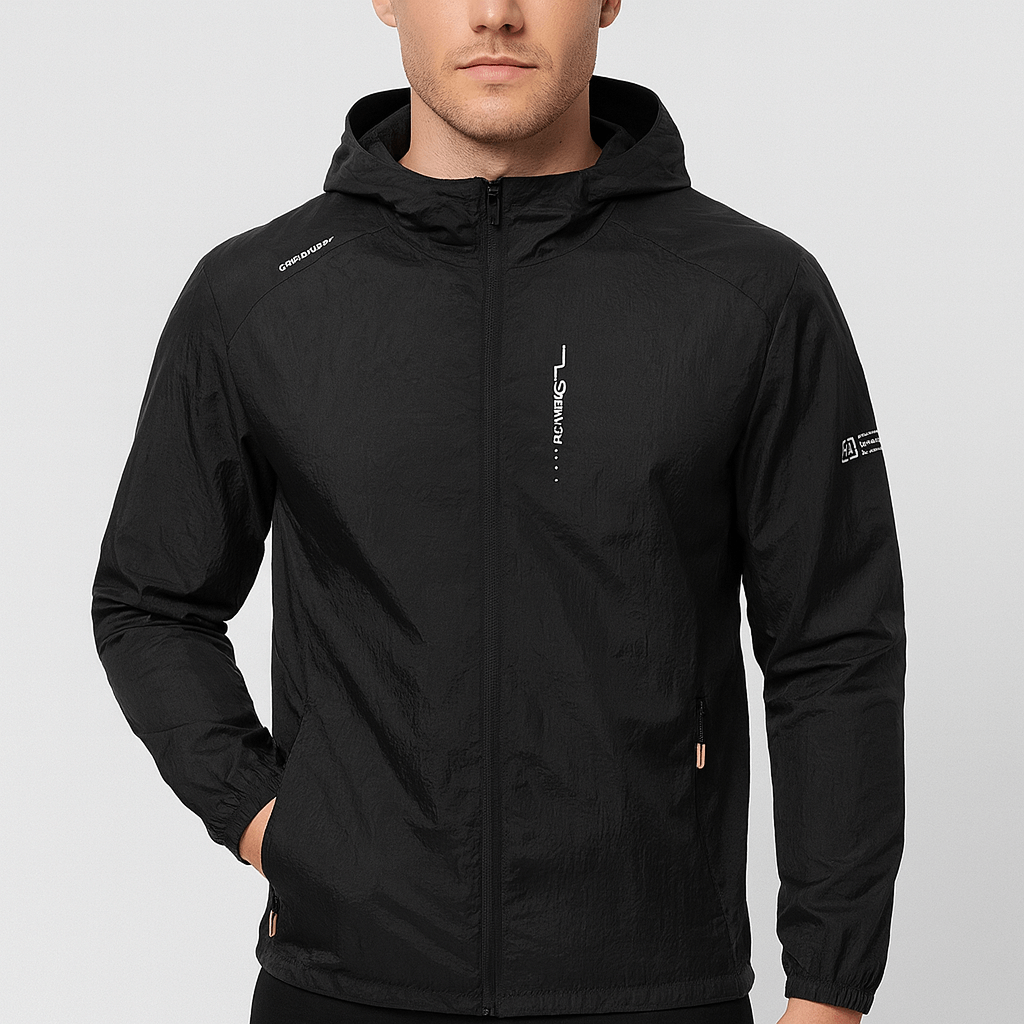 Linentra | Lightweight jacket with adjustable hood