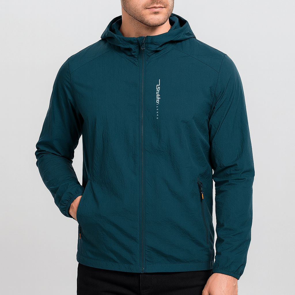Linentra | Lightweight jacket with adjustable hood