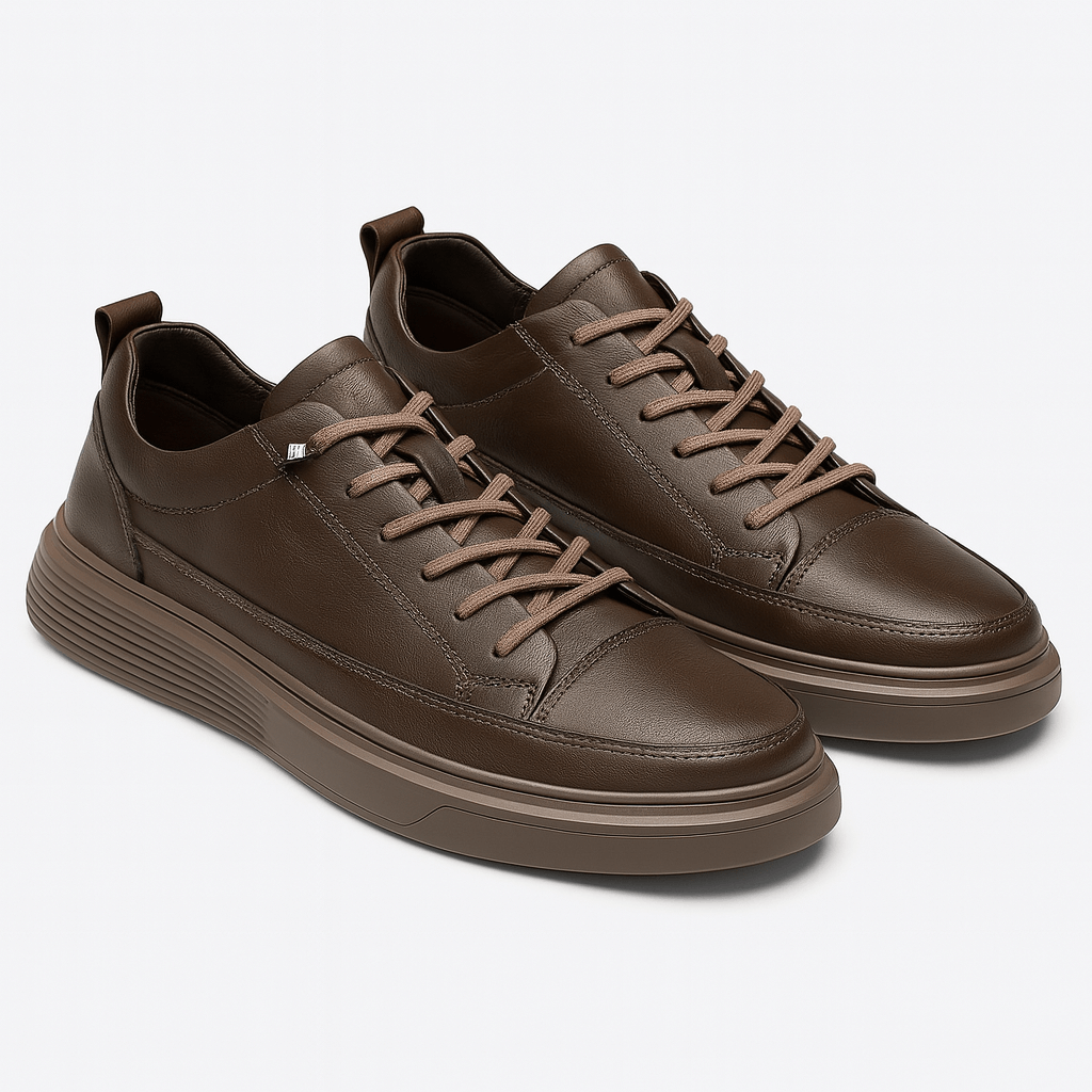 Linentra | Minimalist lace-up sneakers