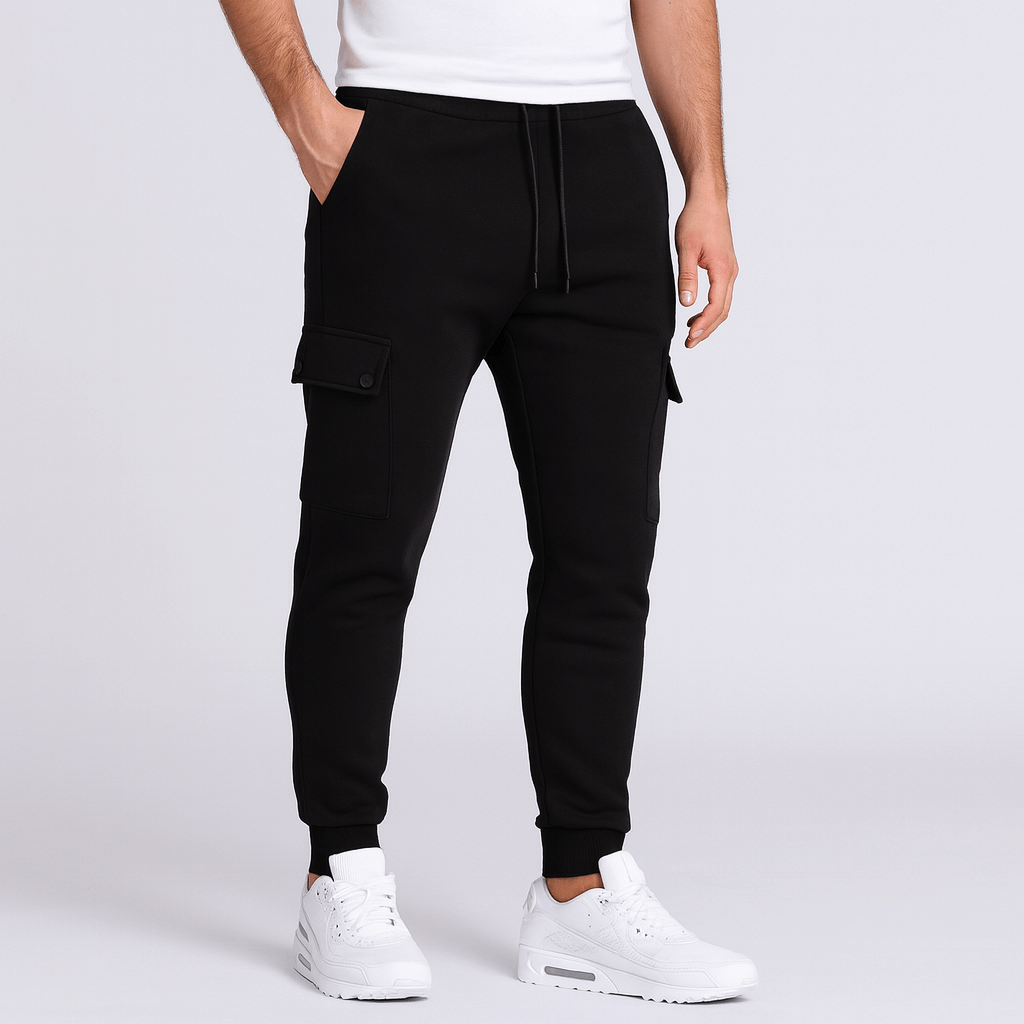Linentra | Stretchy sweatpants with pocket
