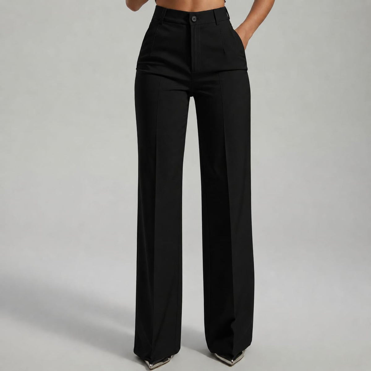 Linentra | Women's High-Rise Pants
