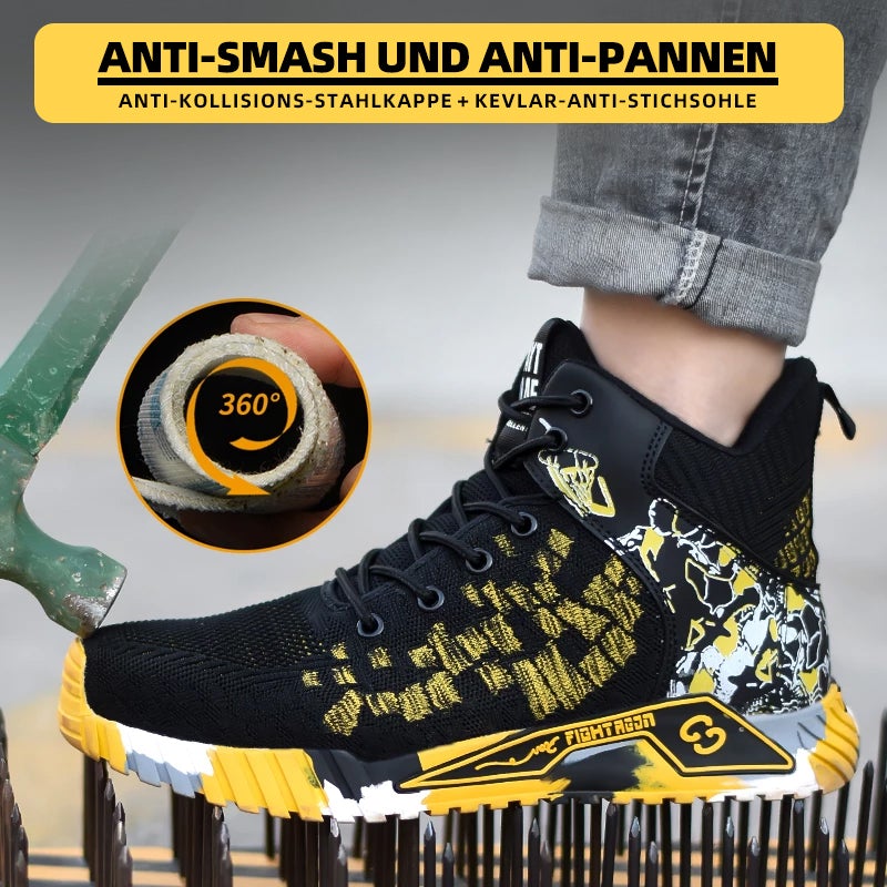 Linentra | Men's Ankle-Protection Safety Boots