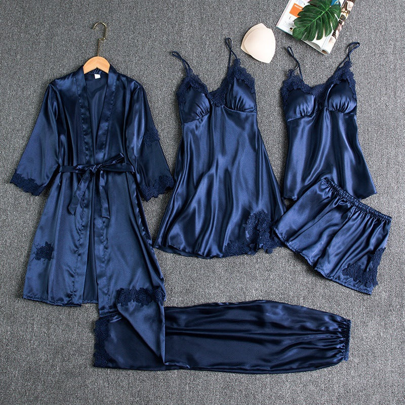 Linentra | Women's Satin Pyjama Set