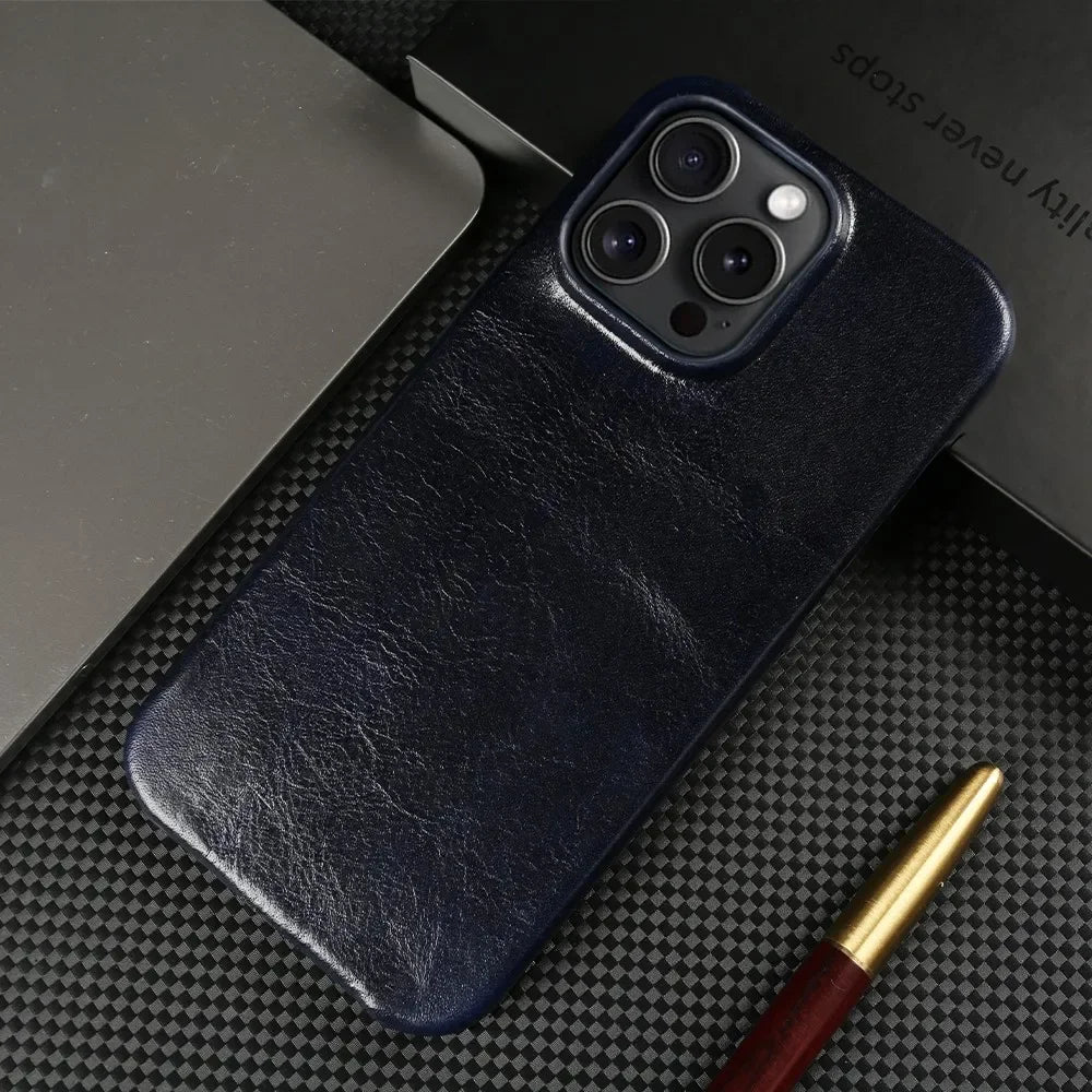 Linentra | Leather-Look iPhone Case