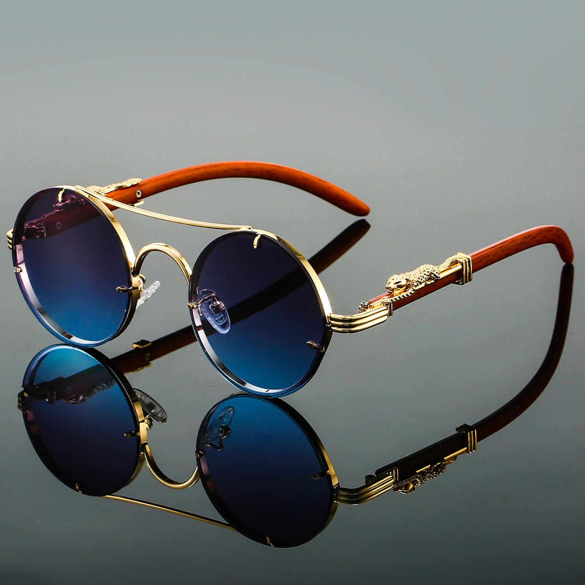 Linentra | Round Polarised Sunglasses