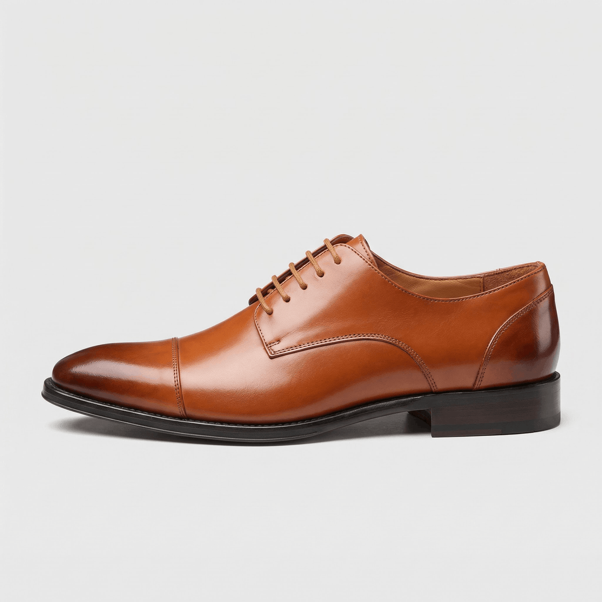 Linentra | Men's Leather Oxford Shoes