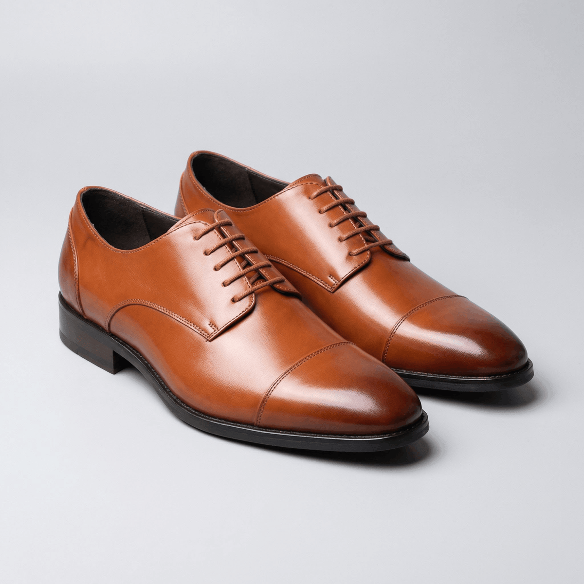 Linentra | Men's Leather Oxford Shoes