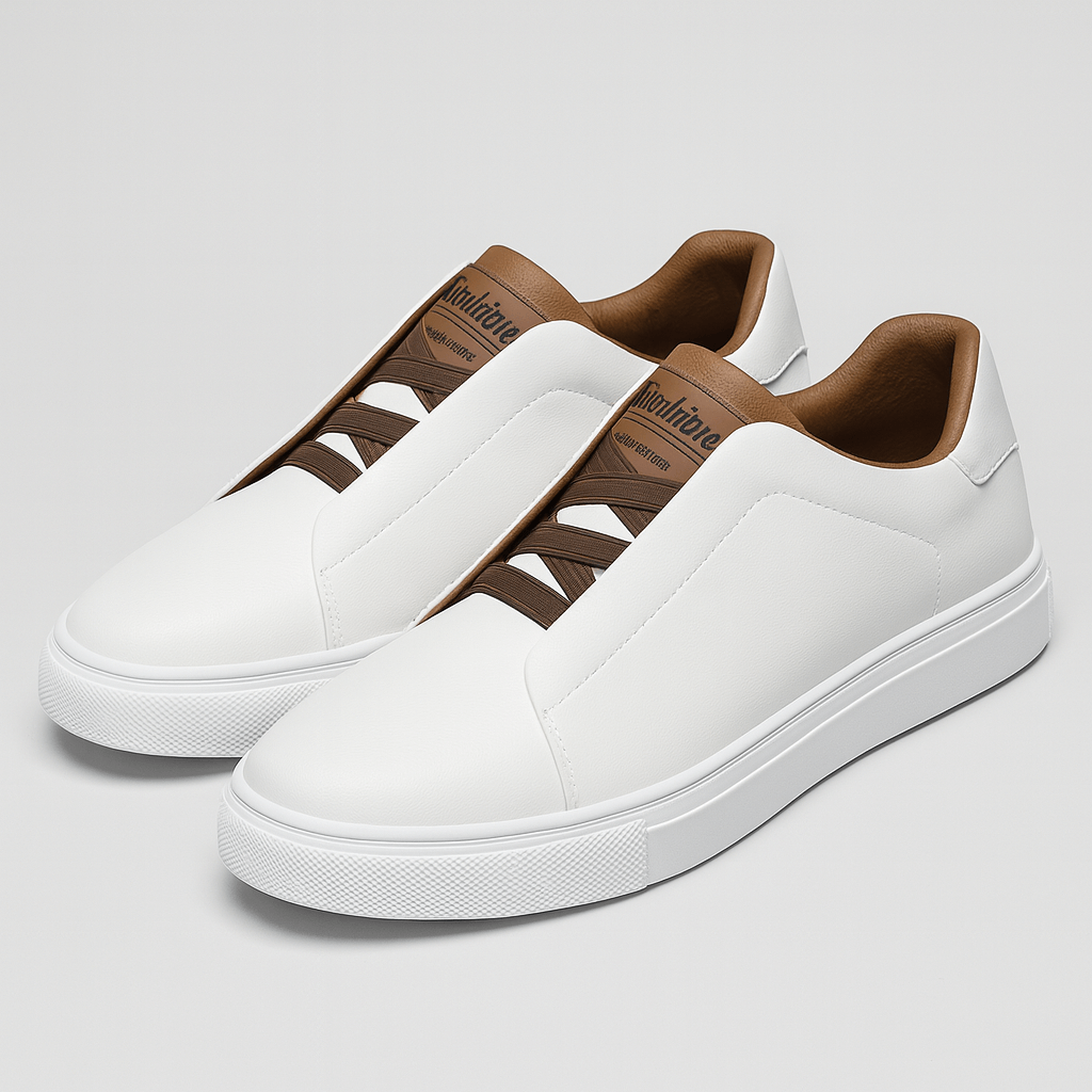 Linentra | High-quality leather sneakers