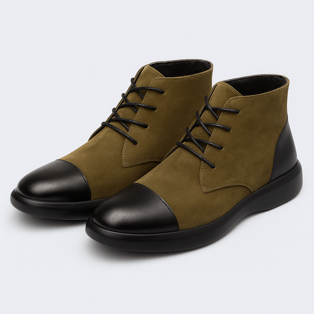 Linentra | Smooth leather lace-up shoes