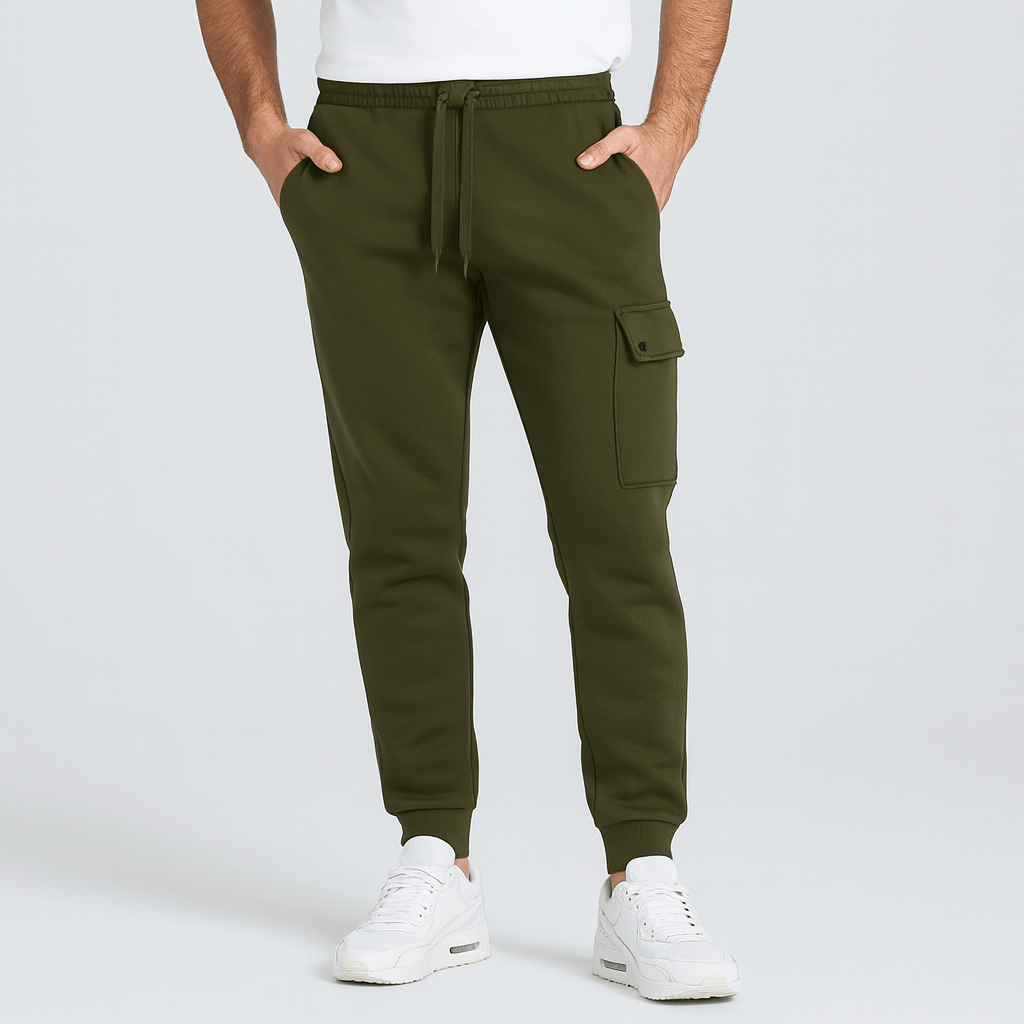 Linentra | Stretchy sweatpants with pocket