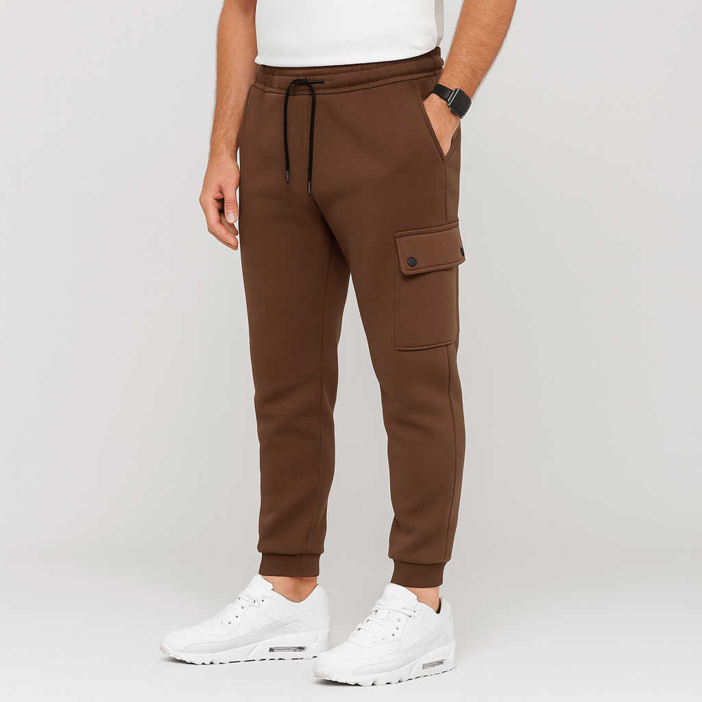 Linentra | Stretchy sweatpants with pocket