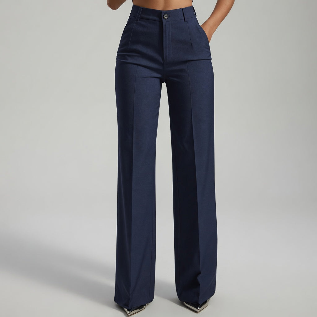 Linentra | Women's High-Rise Pants