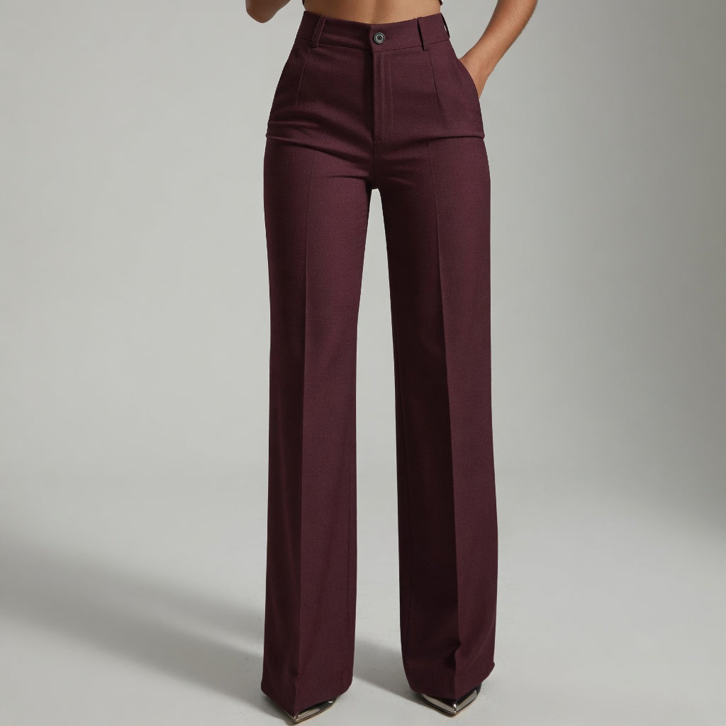 Linentra | Women's High-Rise Pants