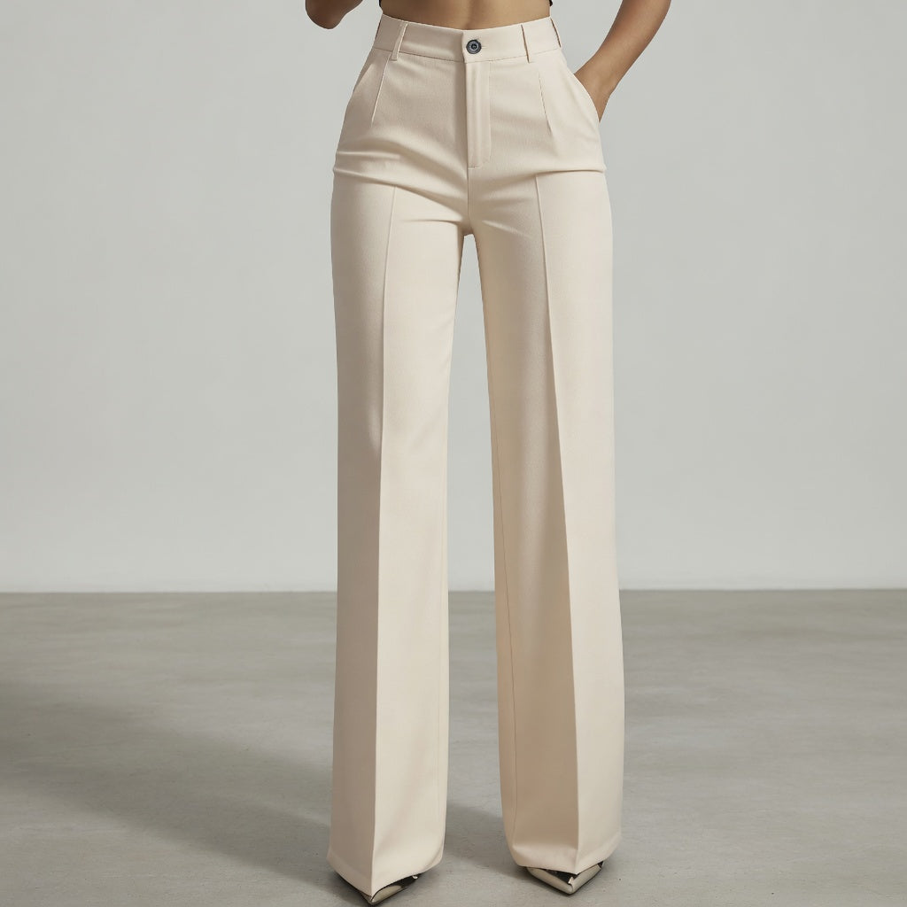 Linentra | Women's High-Rise Pants