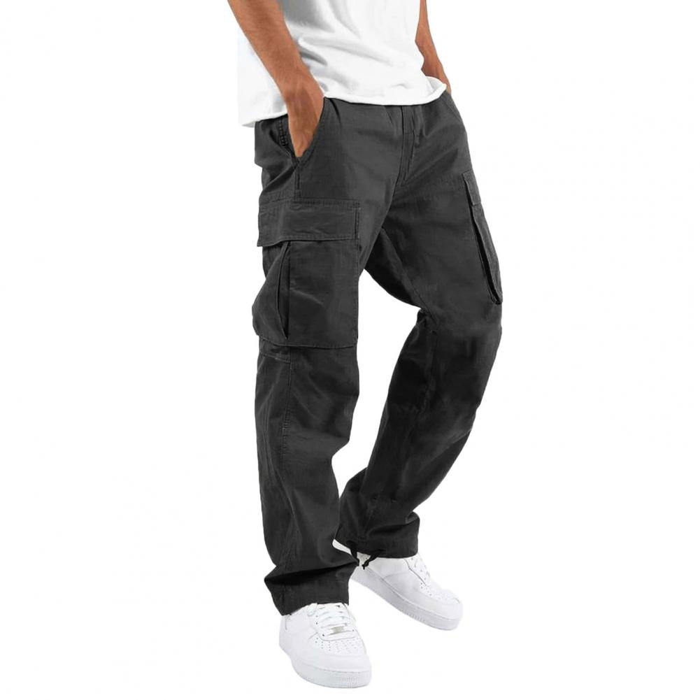 Linentra | Men's Relaxed Stretch Cargo Pants