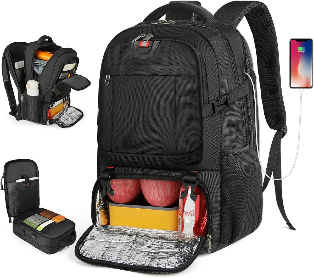 Linentra | Large Travel Backpack with USB Port