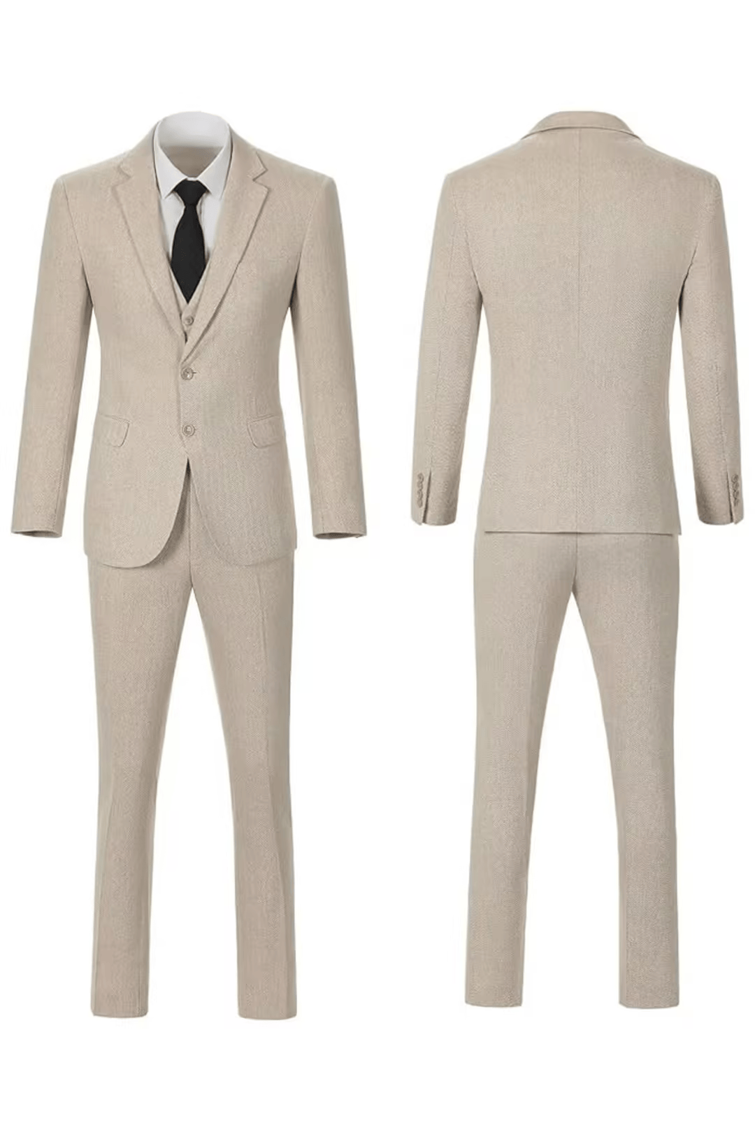 Linentra | Men's Herringbone Suit