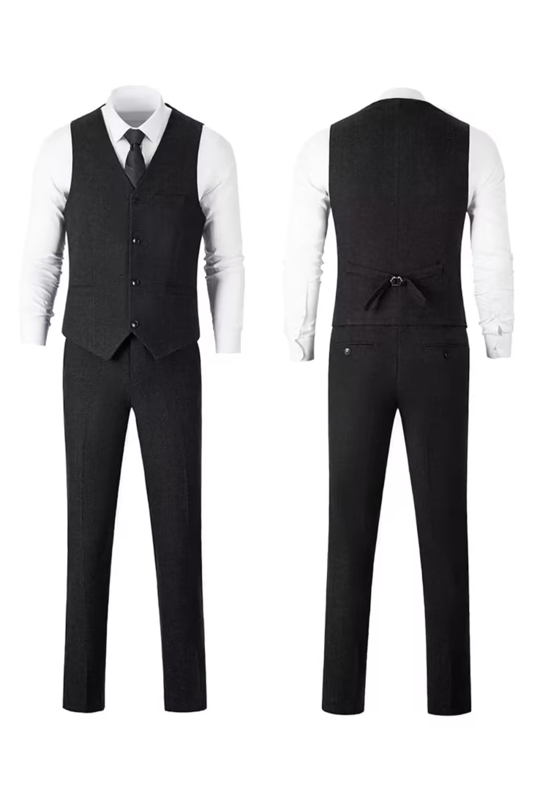 Linentra | Men's Herringbone Suit